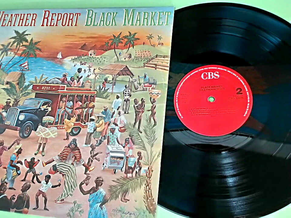 BLACK MARKET WEATHER REPORT CBS 32226 33 1/3 GIRI 1983