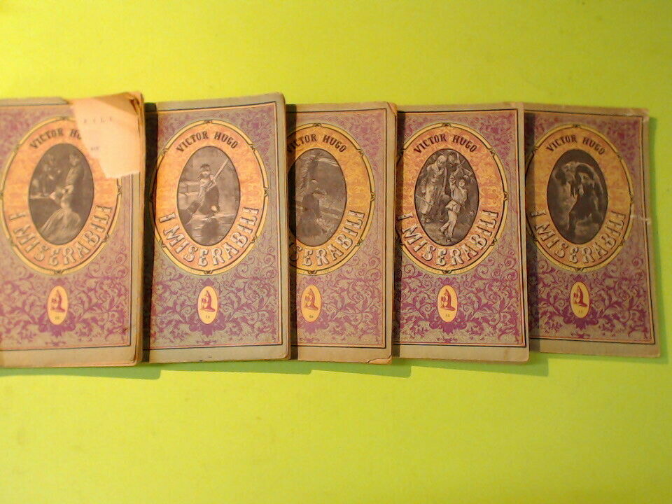 I MISERABILI 5 VOLUMI
