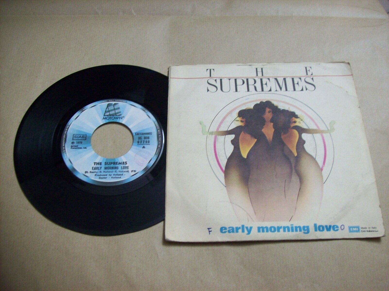 THE SUPREMES EARLY MORNING LOVE / I'M GONNA LET MY HEART 3C 006 97769