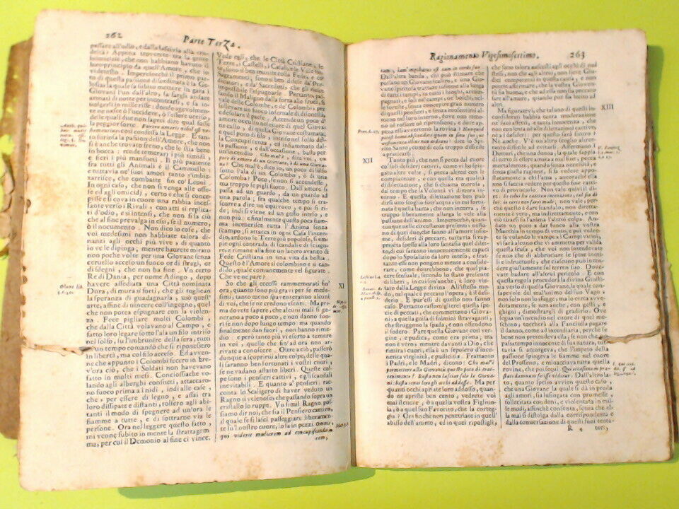IL CRISTIANO INSTRUITO NELLA SUA LEGGE RAGIONAMENTI MORALI SEGNERI BAGLIONI 1687 - immagine 7