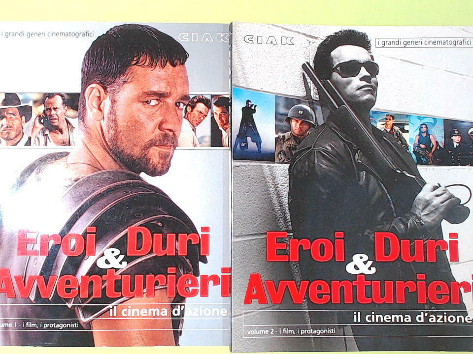 EROI DURI E AVVENTURIERI IL CINEMA D'AZIONE VOL 1 E 2 CIAK
