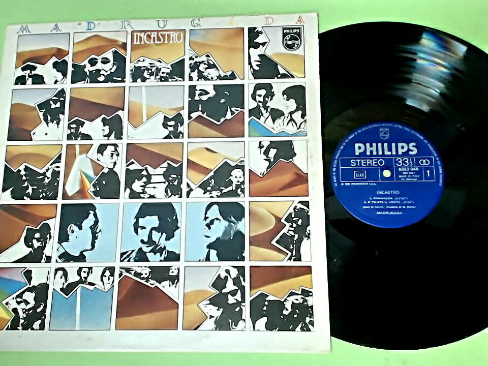 INCASTRO MADRUGADA PHILIPS 6323 046 LP 33 GIRI 1976