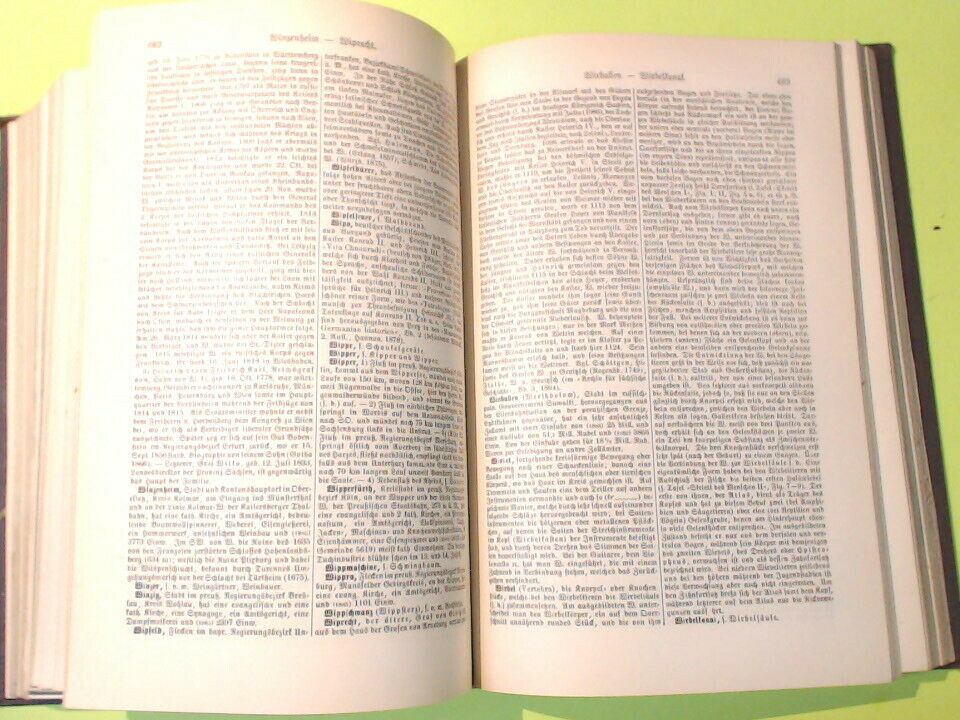 MEYERS KONVERSATIONS LEXIKON 16 UR - Z BIBLIOGRAPHISCHEN INSTITUTS 1887 - immagine 7