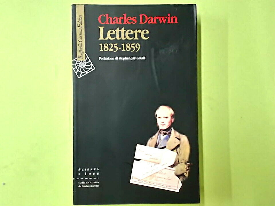 CHARLES DARWIN LETTERE 1825-1859 CORTINA EDITORE
