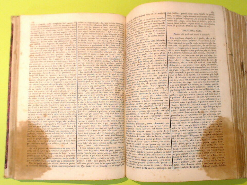 ISTRUZIONI DOGMATICHE MORALI PARROCCHIALI VOL II PIANO 1838 - immagine 9