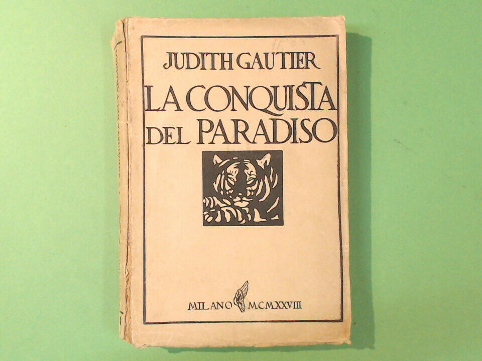 LA CONQUISTA DEL PARADISO GAUTIER MONANNI 1928