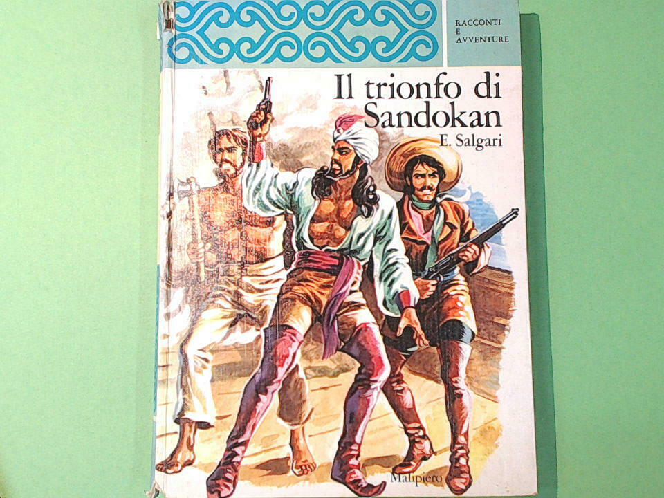 IL TRIONFO DI SANDOKAN SALGARI MALIPIERO 1969