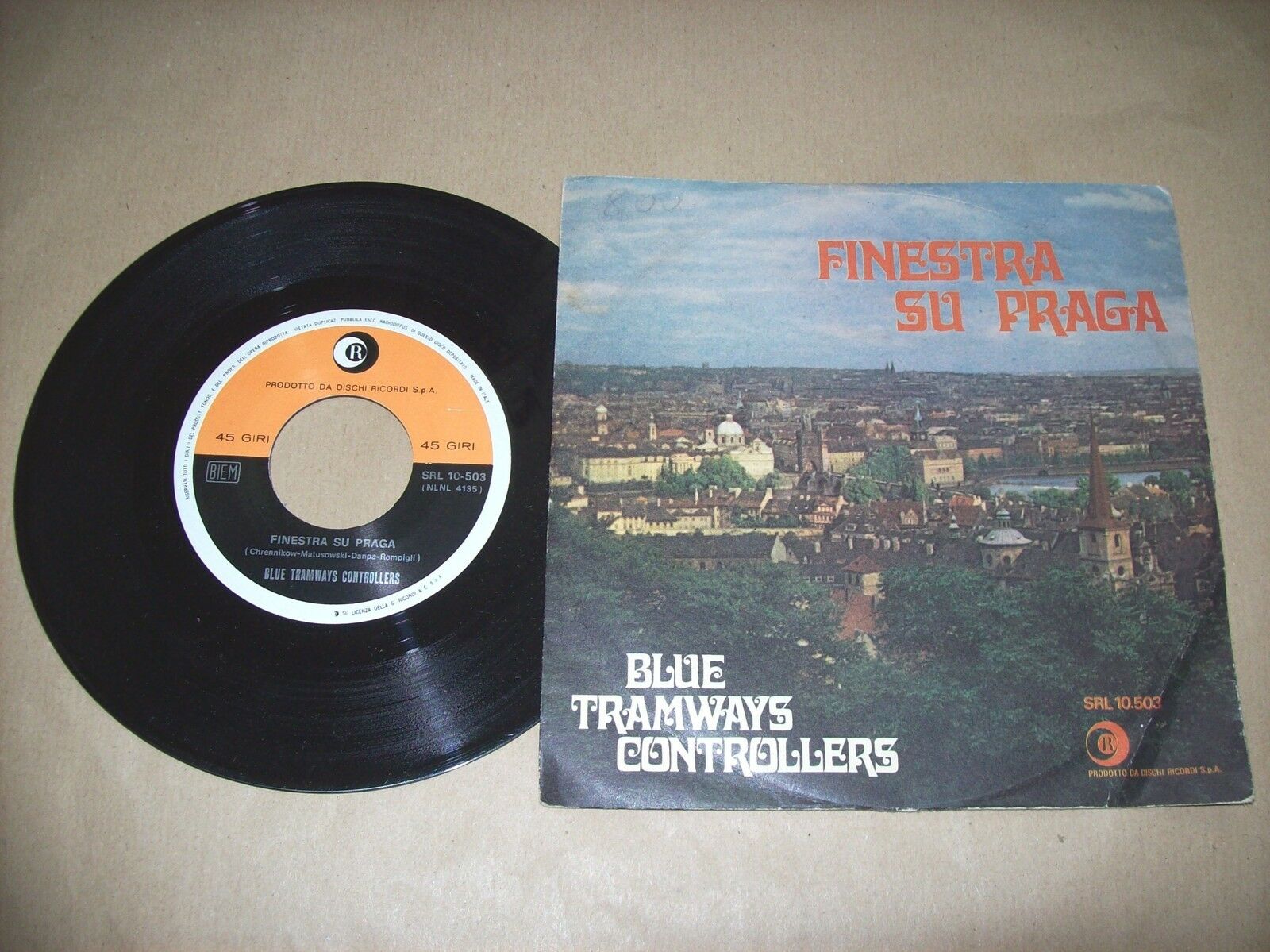 BLUE TRAMWAYS CONTROLLERS FINESTRA SU PRAGA / MISSISSIPPI RICORDI SRL 10 503