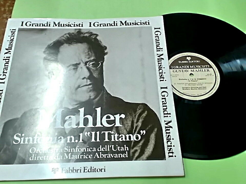 I GRANDI MUSICISTI MAHLER SINFONIA N 1 IL TITANO FABBRI EDITORI GMN 48