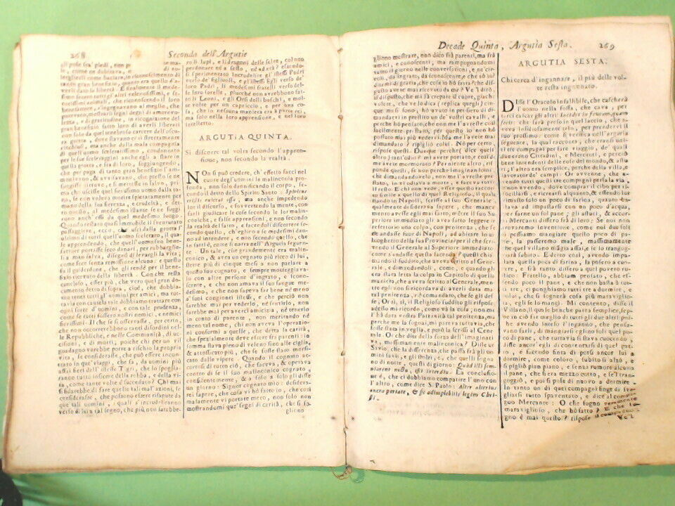 L'UTILE COL DOLCE PADRE CASALICCHIO STAMPERIA BAGLIONI 1733 - immagine 3