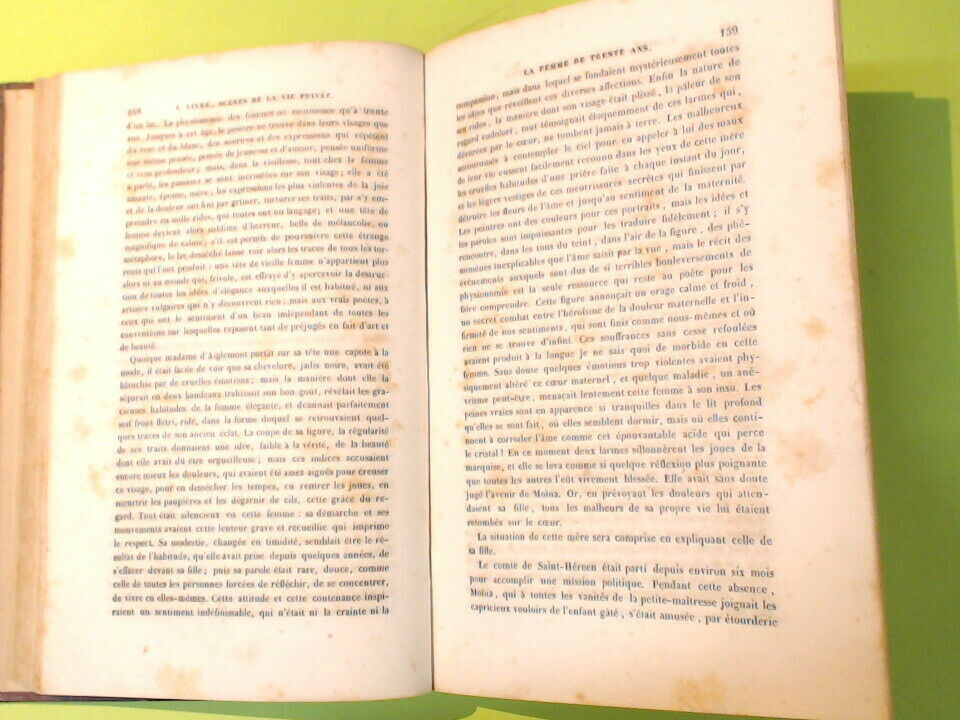 SCENES DE LA VIE PRIVEE TROISIEME VOLUME DE BALZAC - immagine 6