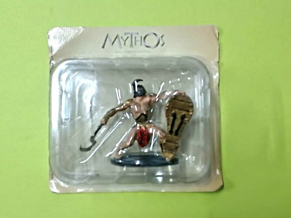 PERSEUS PERSEO STATUETTA PIOMBO E RESINA MYTHOS DE AGOSTINI