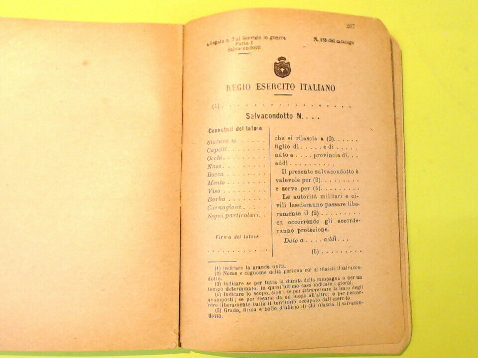 SERVIZIO IN GUERRA MINISTERO DELLA GUERRA PARTE I SERVIZIO DELLE TRUPPE - immagine 5