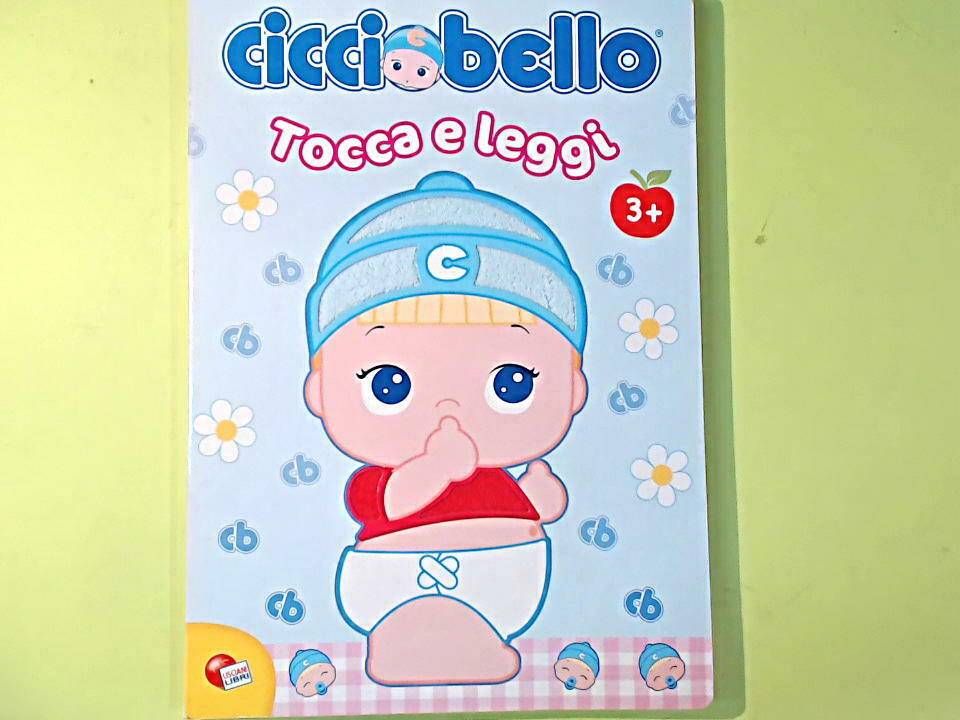 CICCIOBELLO TOCCA E LEGGI LISCIANI LIBRI CARTONATO