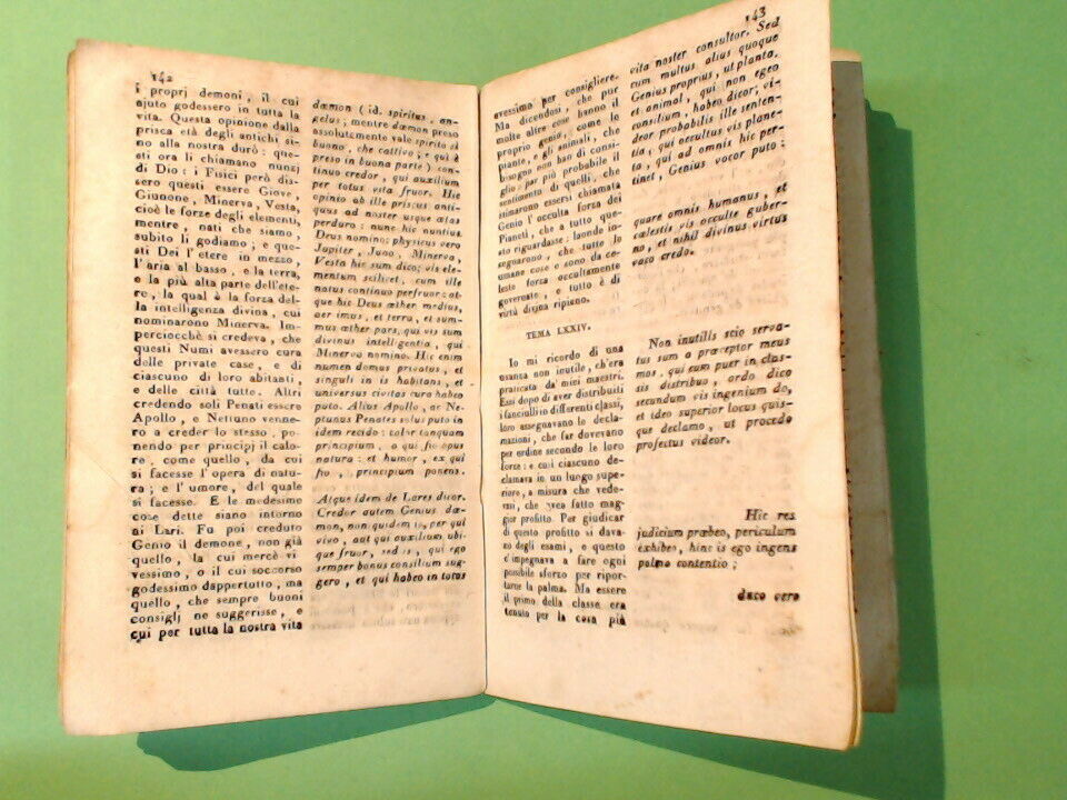 CORSO DI COMPONIMENTI ITALIANO LATINI PER TUTTE LE CLASSI GALLERONE POMBA 1792 - immagine 6
