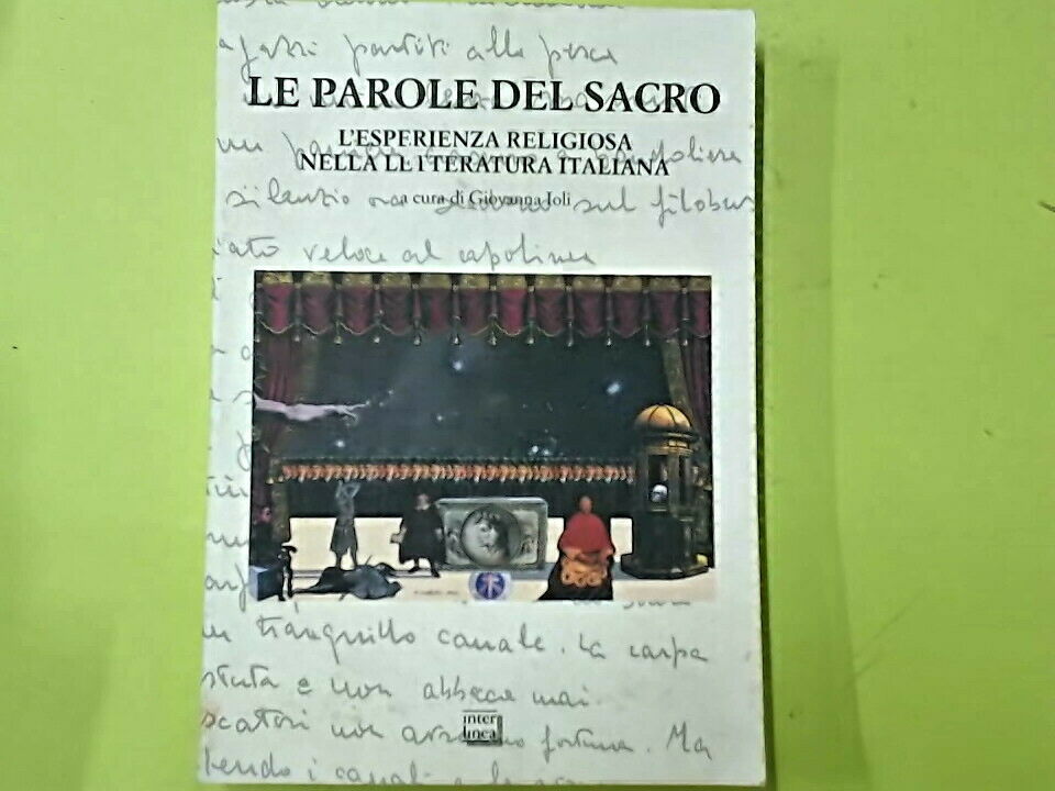 LE PAROLE DEL SACRO IOLI INTER LINEA