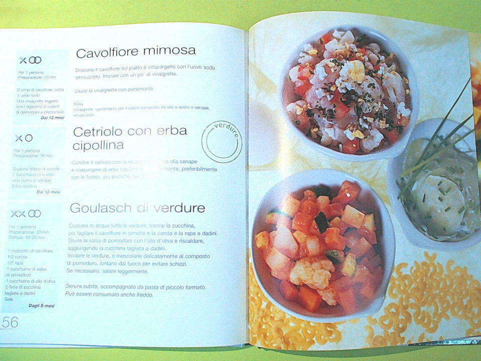 RICETTE SANE E GUSTOSE PER I NOSTRI FIGLI DA 0 A 4 ANNI - immagine 2