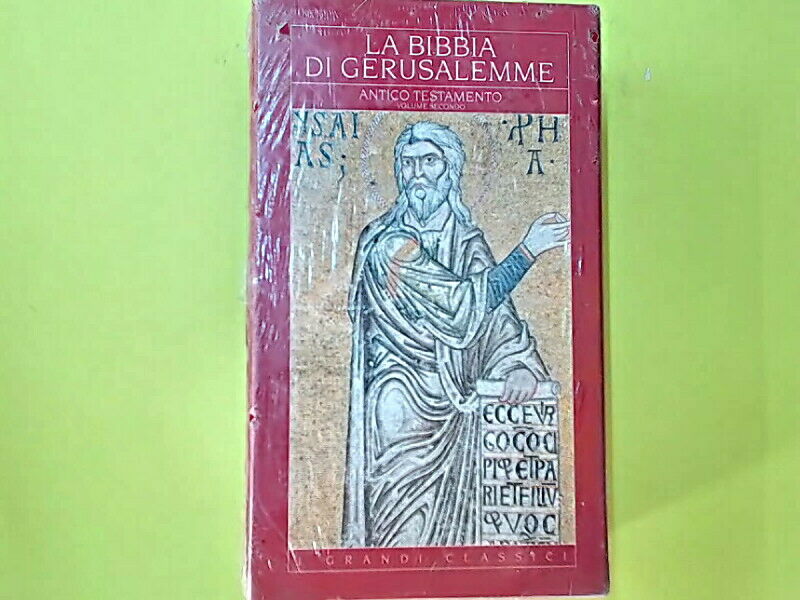 LA BIBBIA DI GERUSALEMME ANTICO TESTAMENTO VOL II