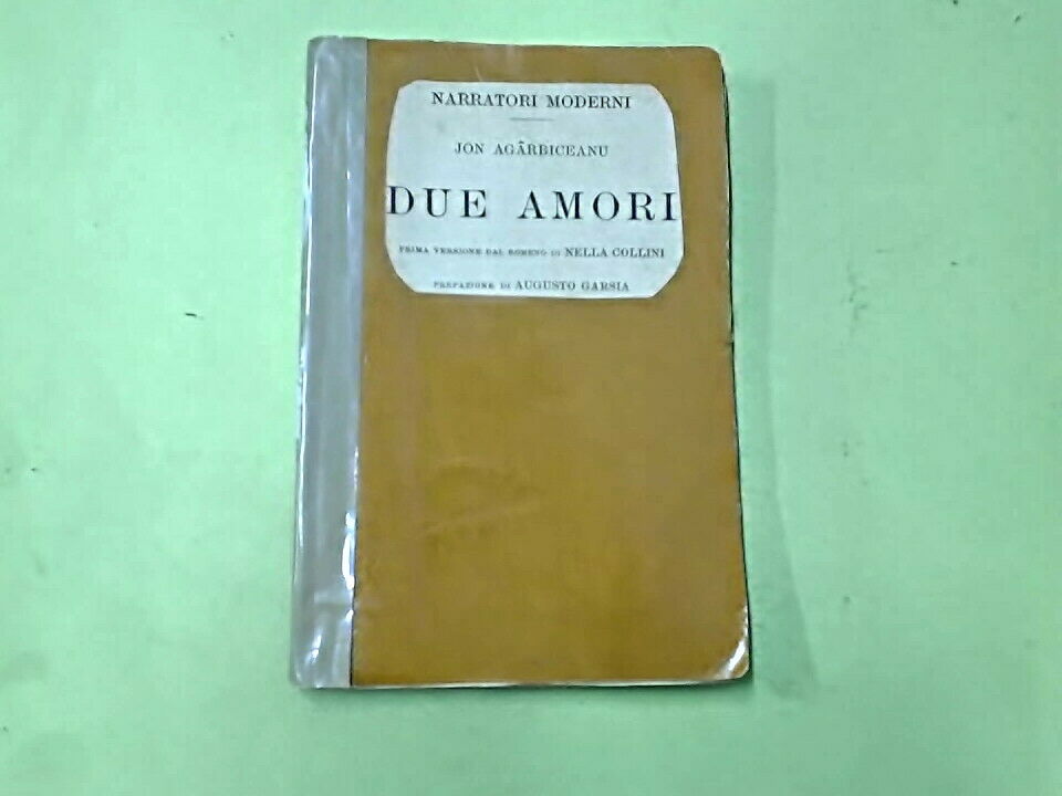 DUE AMORI AGARBICEANU NARRATORI MODERNI