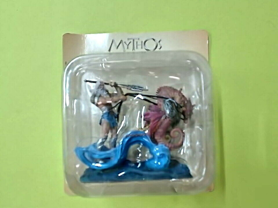 POSEIDON STATUETTA PIOMBO E RESINA MYTHOS DE AGOSTINI