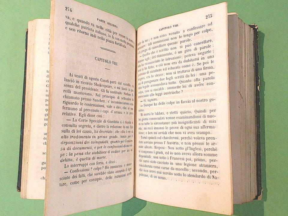 MEMORIE POLITICHE DI FELICE ORSINI MORELLI 1860 - immagine 5