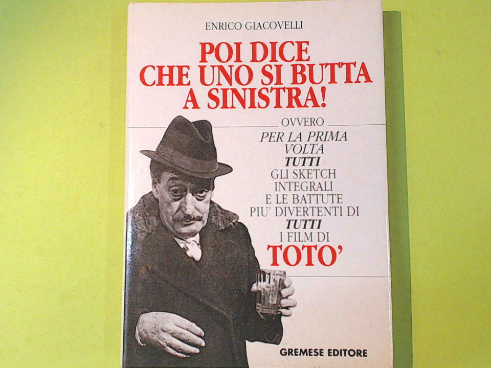 POI DICE CHE UNO SI BUTTA A SINISTRA GIACOVELLI GREMESE