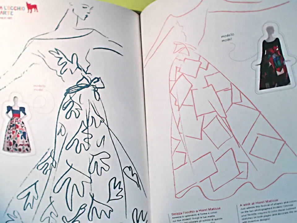 ALBUM DA COLORARE YVES SAINT LAURENT - immagine 2