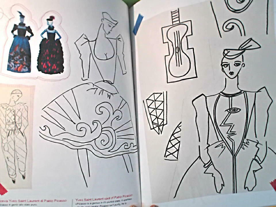 ALBUM DA COLORARE YVES SAINT LAURENT - immagine 3