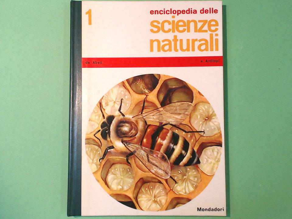 ENCICLOPEDIA DELLE SCIENZE NATURALI 1 MONDADORI 1967