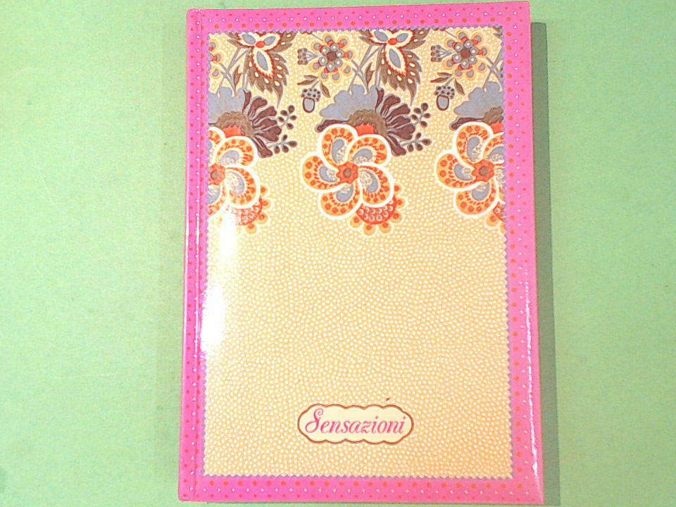 DIARIO SCOLASTICO VINTAGE SENSAZIONI MARI CART 1994