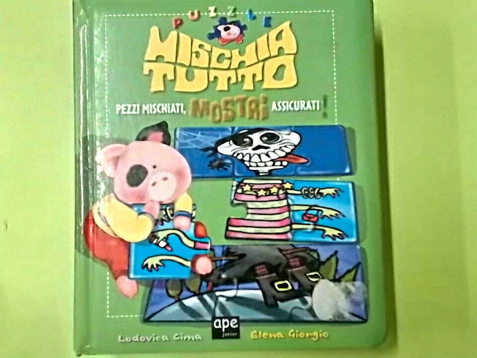 MISCHIA TUTTO PUZZLE APE JUNIOR