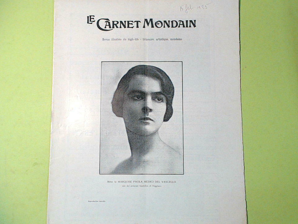 LE CARNET MONDAIN RIVISTA DEL CORPO DIPLOMATICO 15 FEVRIER 1925 N 547