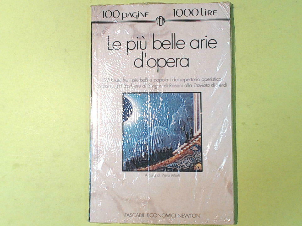 LE PIU' BELLE ARIE D'OPERA MIOLI NEWTON