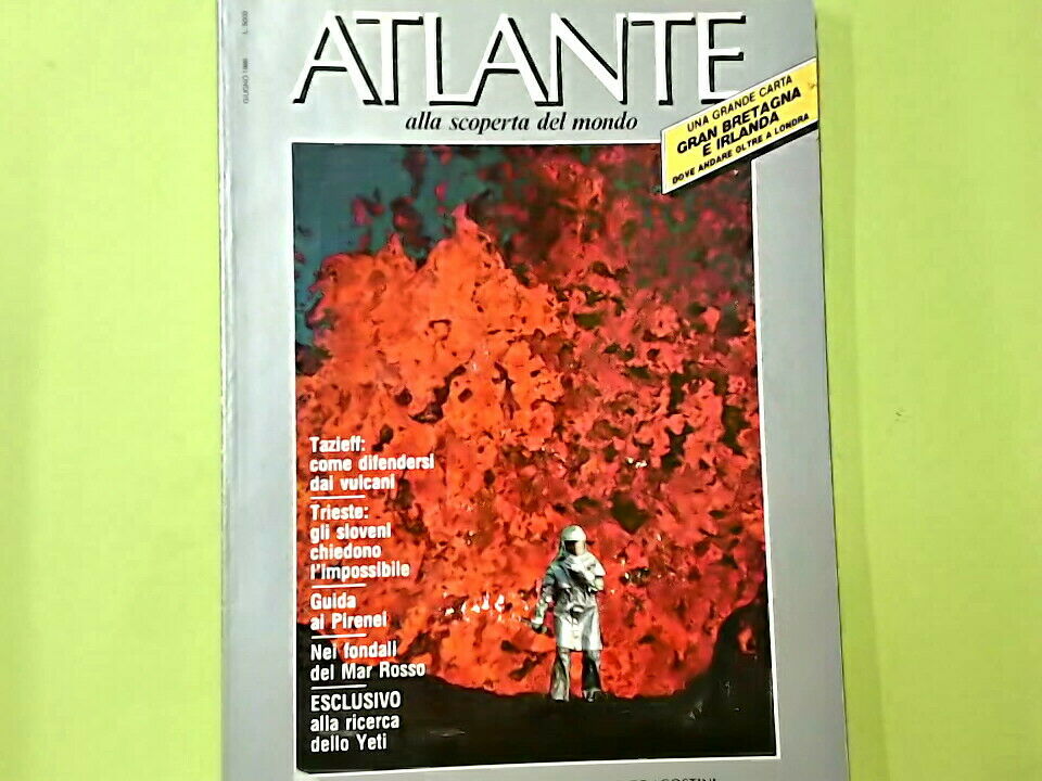 ATLANTE ALLA SCOPERTA DEL MONDO ISTITUTO GEOGRAFICO DE AGOSTINI GIUGNO 1986