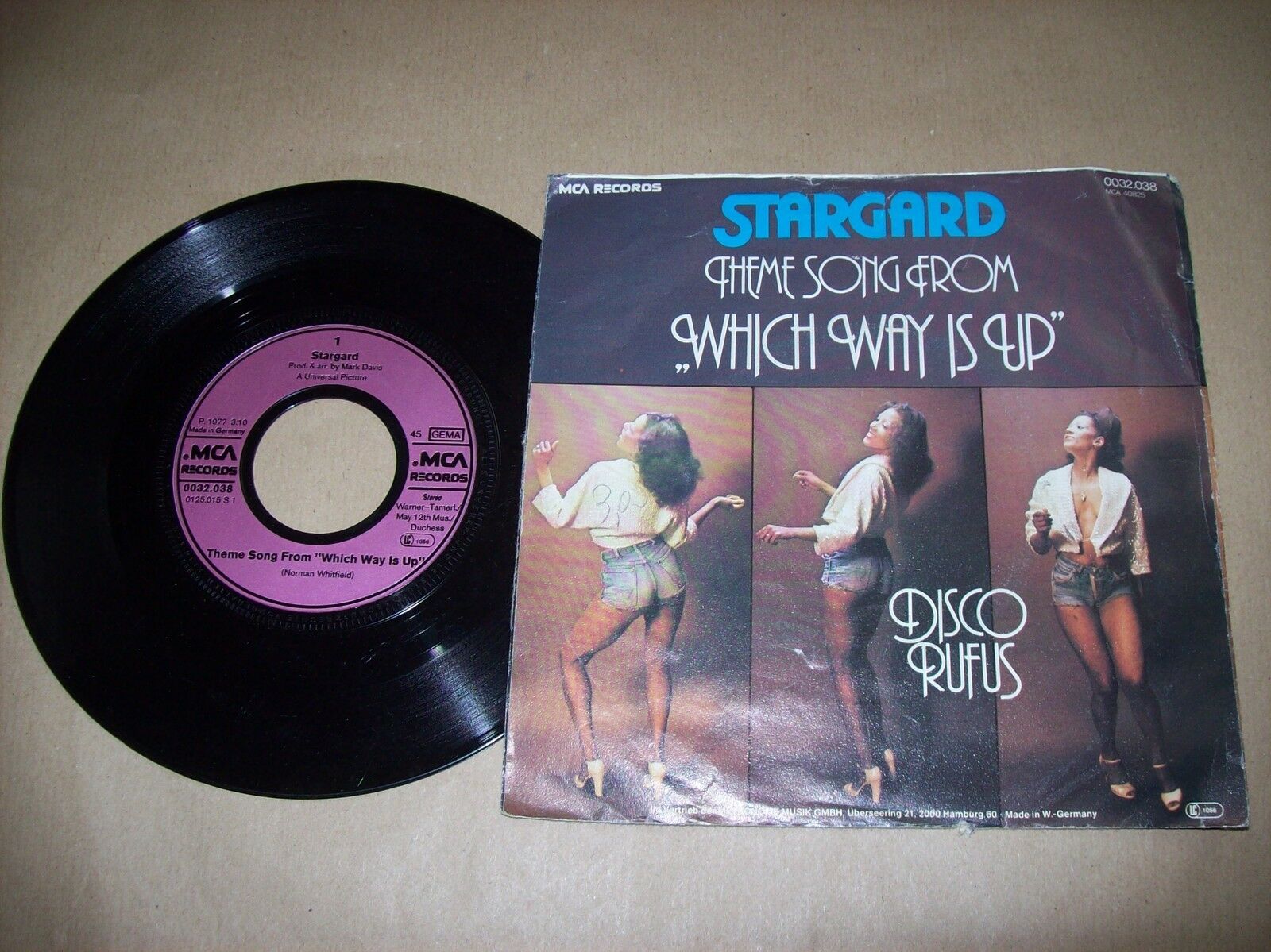 STARGARD THEME SONG FROM WICH WAY IS UP / DISCO RUFUS MCA 0032 038 45 GIRI