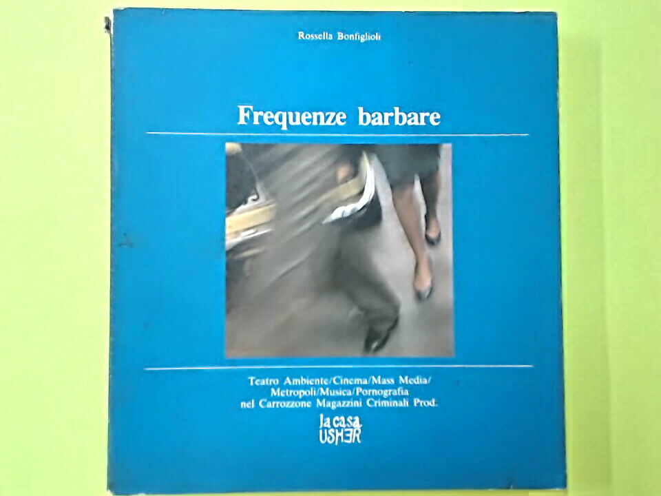 FREQUENZE BARBARE BONFIGLIOLI LA CASA USHER